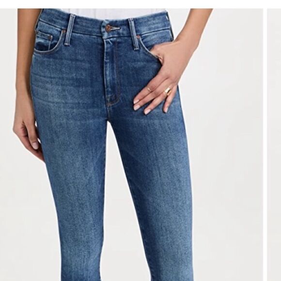 MOTHER The Looker Crop Jeans  Switch it up size 28 NWT $248 - Picture 6 of 8